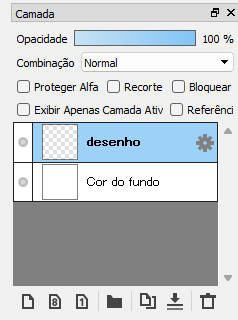 Painel camada do Firealpaca