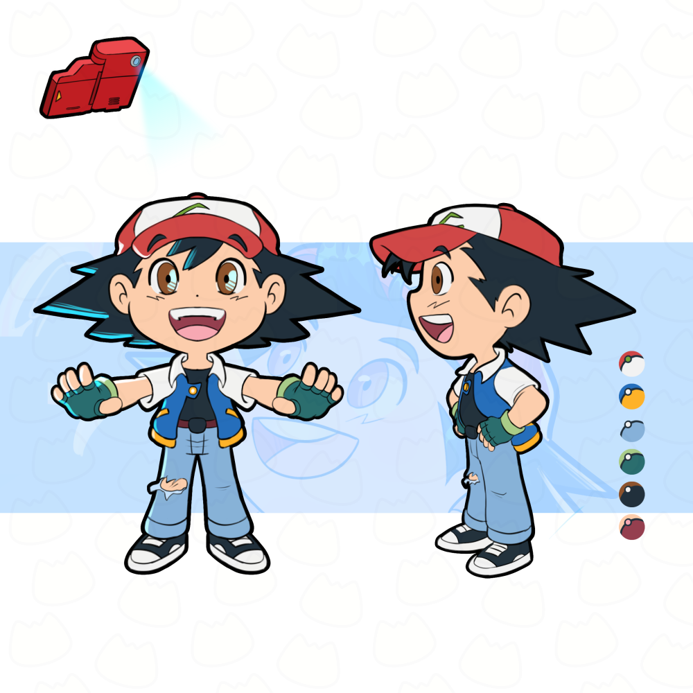 Ref Sheet Estilo Chibi