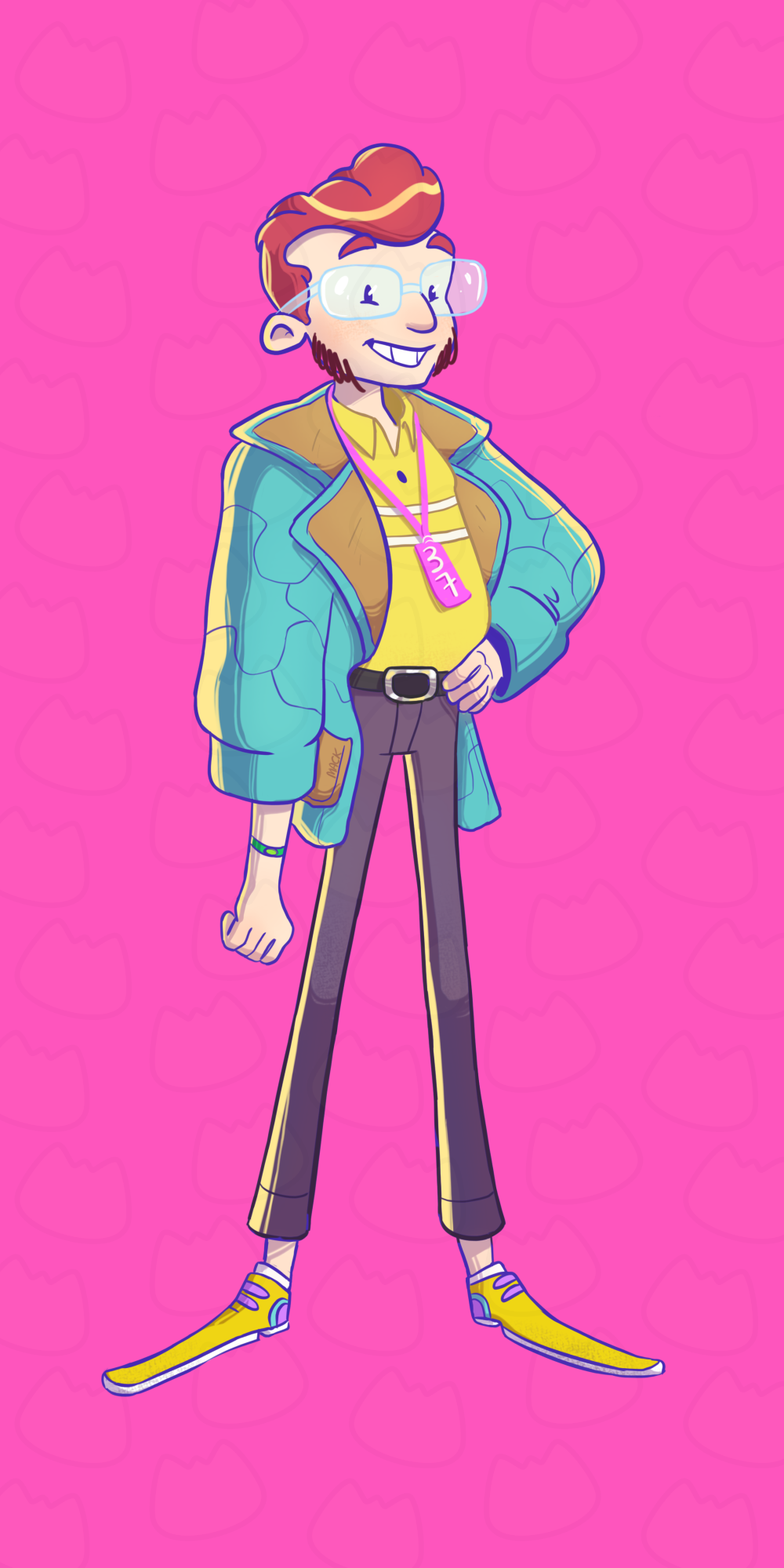 Desenho De Personagem Criado Em Live