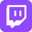 Ícone Rosa Twitch